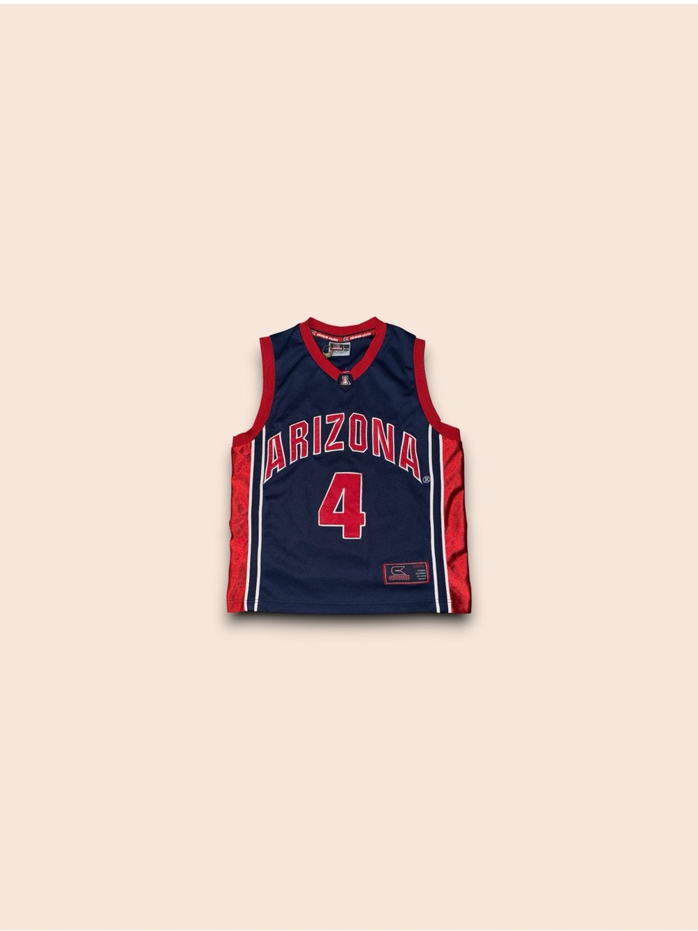 Vintage Arizona Wildcats Colosseum basketball jersey navy youth size small